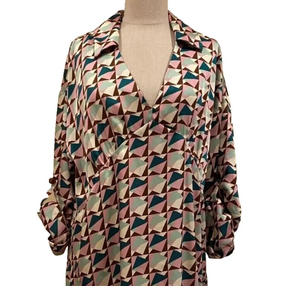 Zara NWT geometric dress